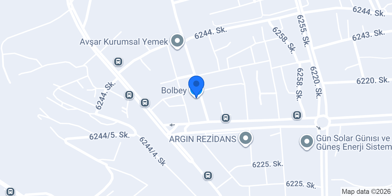Bolbey konumu