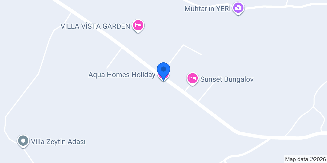 Aqua Homes Holiday konumu