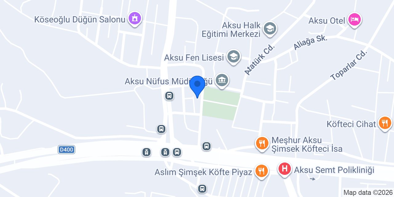 Diş Hekimi ALİ TOPRAK konumu