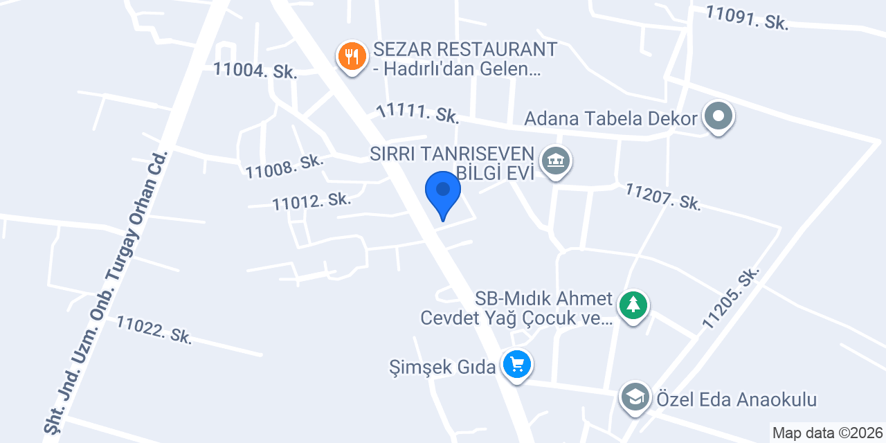 Kozay İnşaat konumu