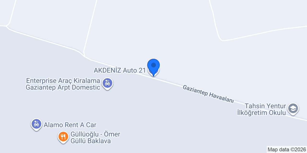 AKDENİZ Auto 21 konumu