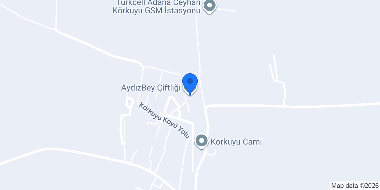 AydızBey Çiftliği konumu