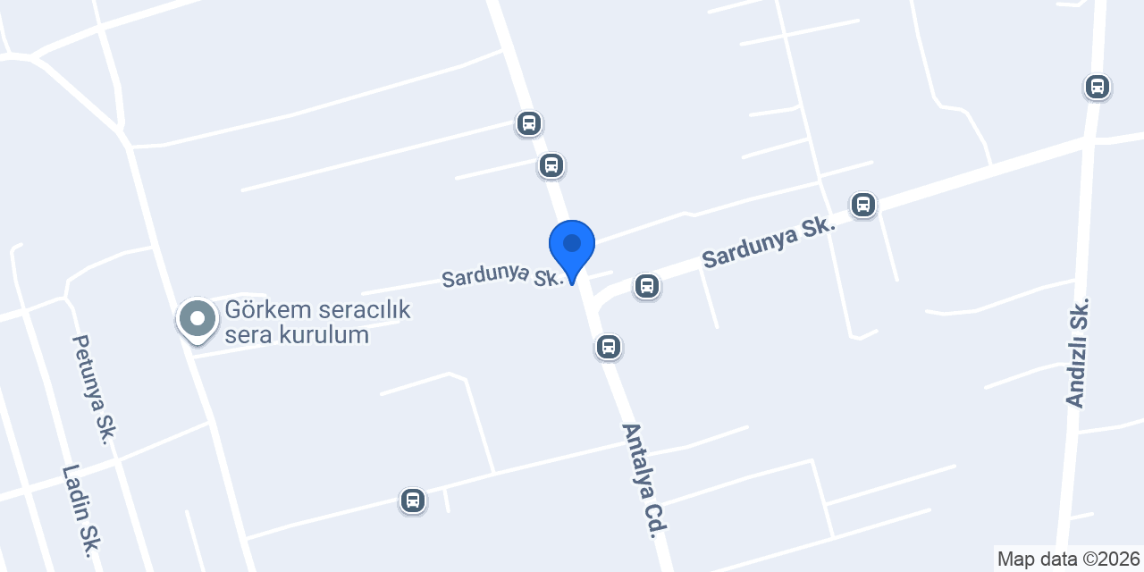 Antıochıa tarım konumu