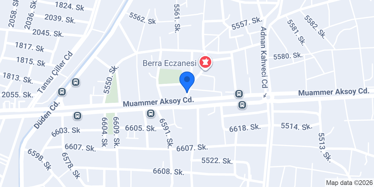 Korkuteli Eczanesi konumu