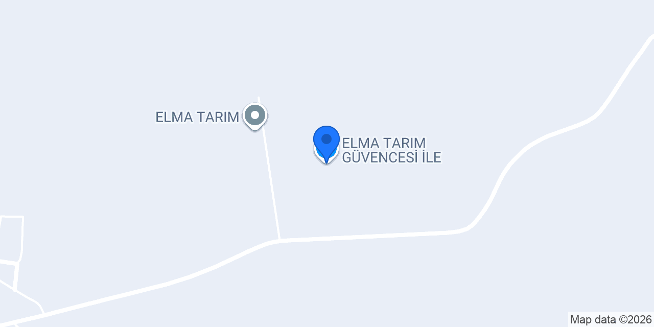 ELMA TARIM GÜVENCESİ İLE konumu
