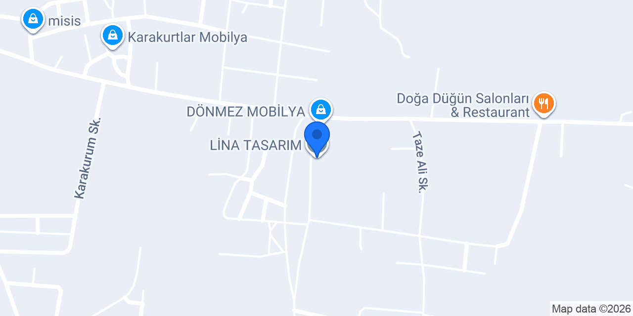 LİNA TASARIM konumu