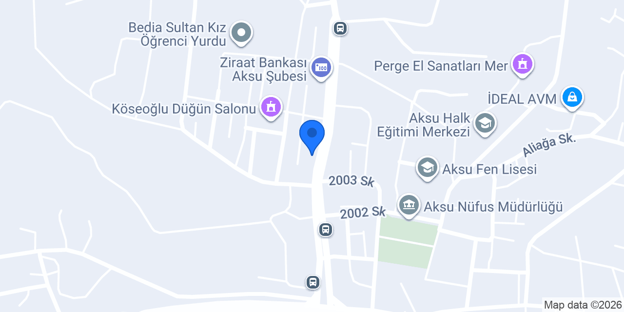TURHAN KUYUMCULUK Aksu konumu