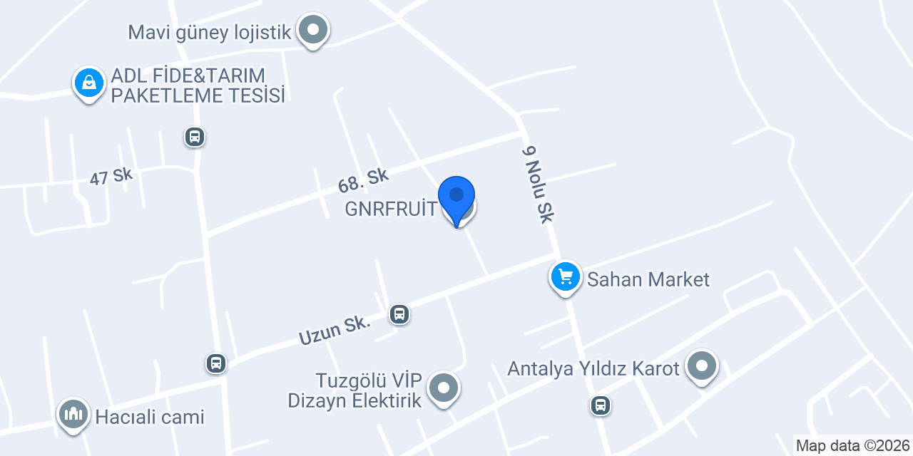 GNRFRUİT konumu