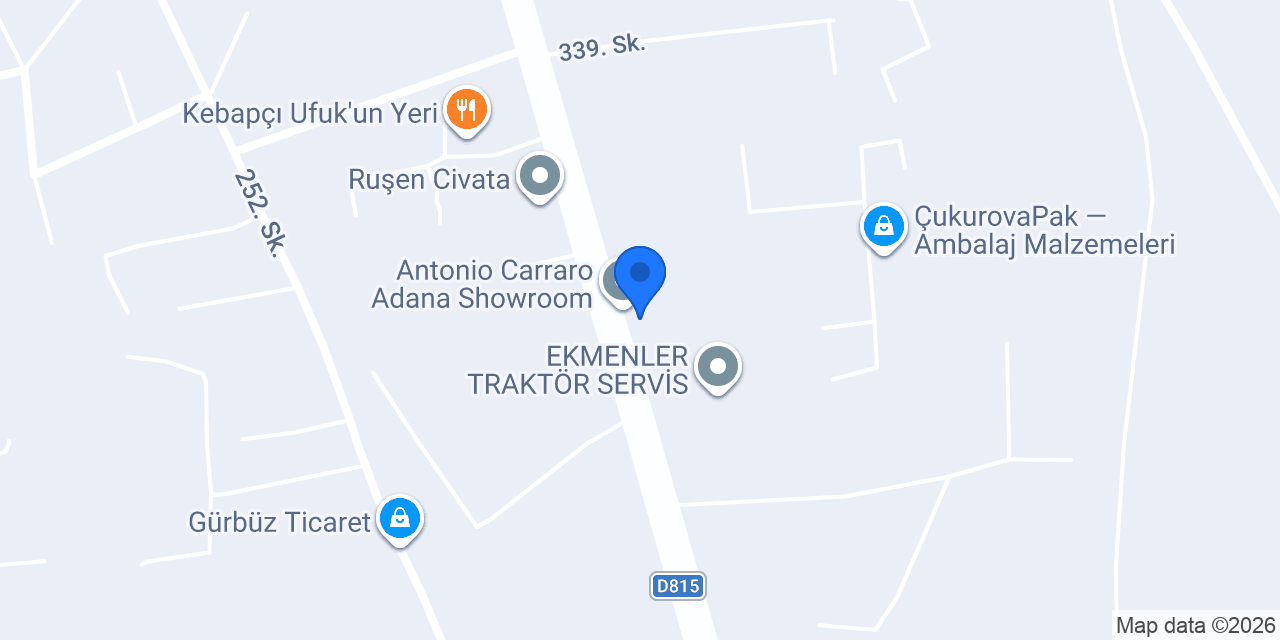 Köymen Motors konumu