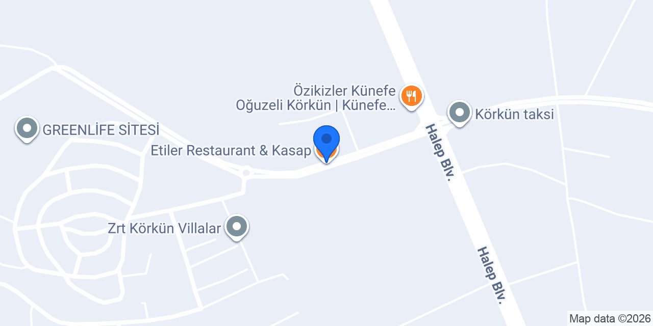 Etiler Restaurant & Kasap konumu