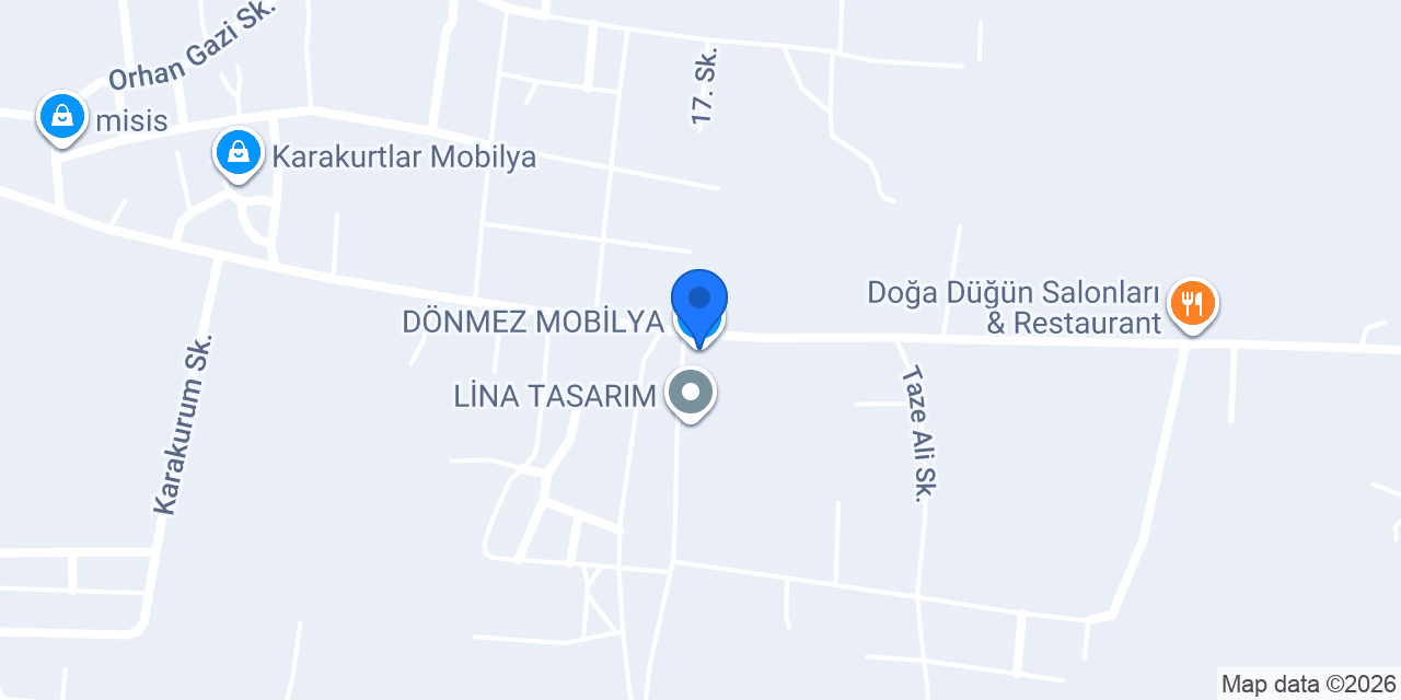 DÖNMEZ MOBİLYA konumu