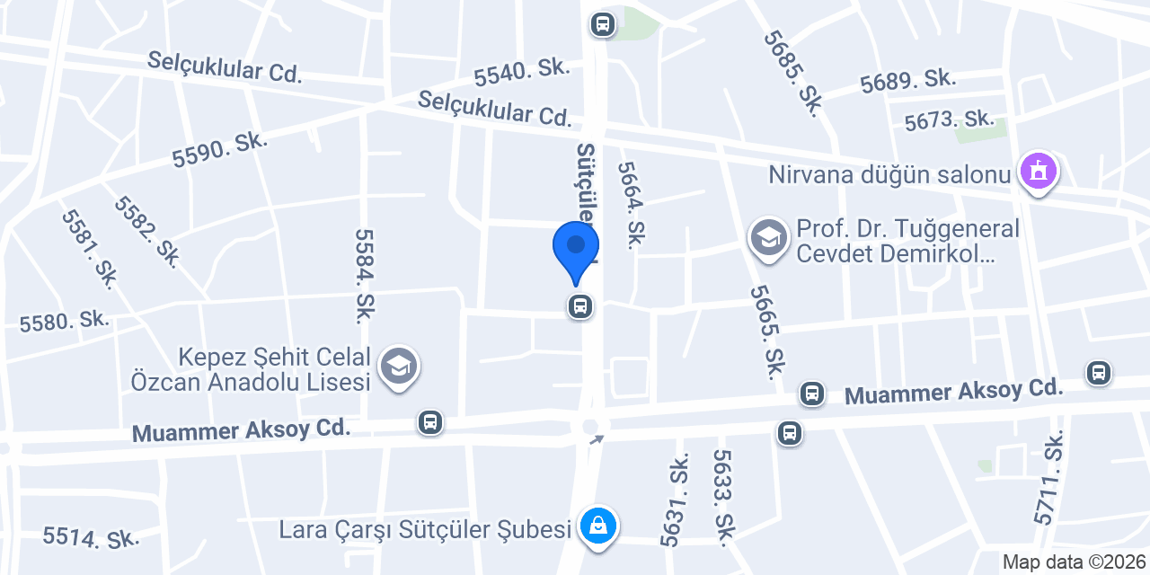 Murat Pharma Ecza Deposu A.Ş. konumu