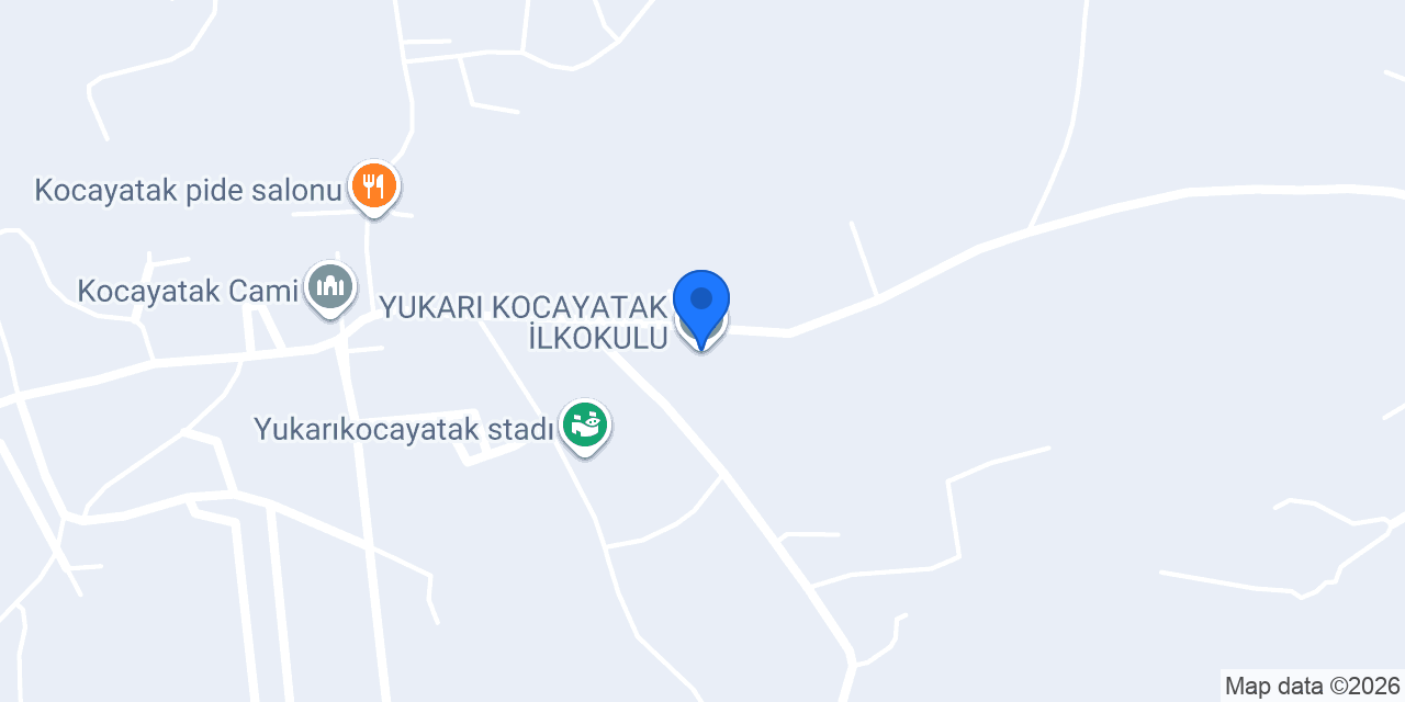 YUKARI KOCAYATAK İLKOKULU konumu