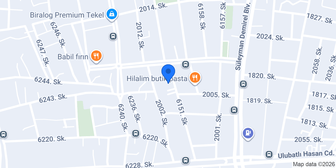 Antalya Yıldırım Elektrik konumu