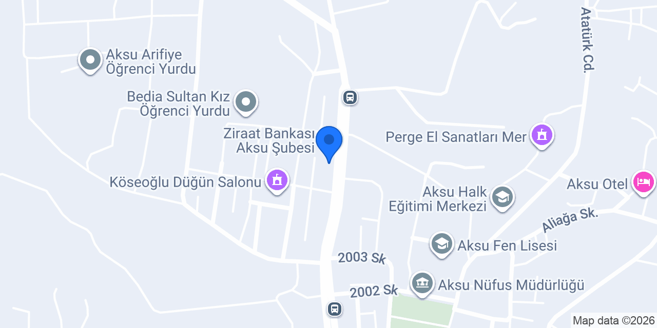 ÖZDE HUKUK BÜROSU konumu