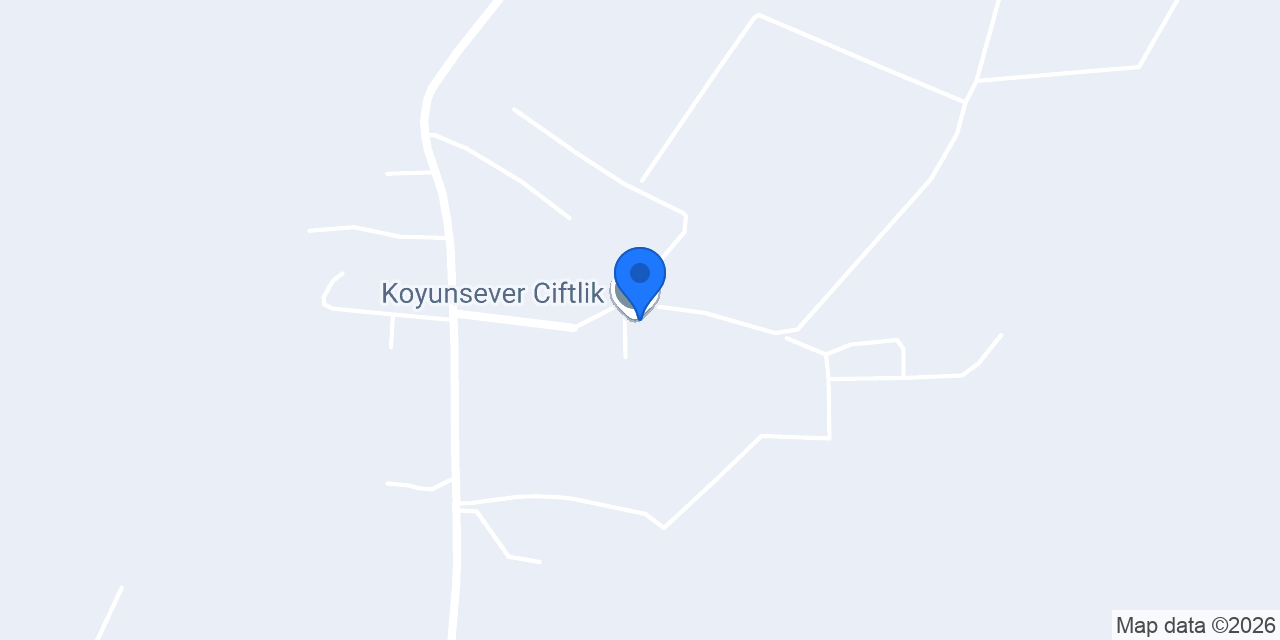 Koyunsever Ciftlik konumu