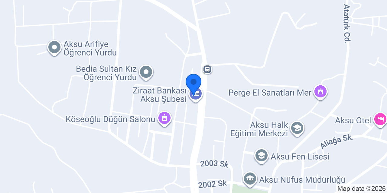 A2 Spor Stüdyo konumu