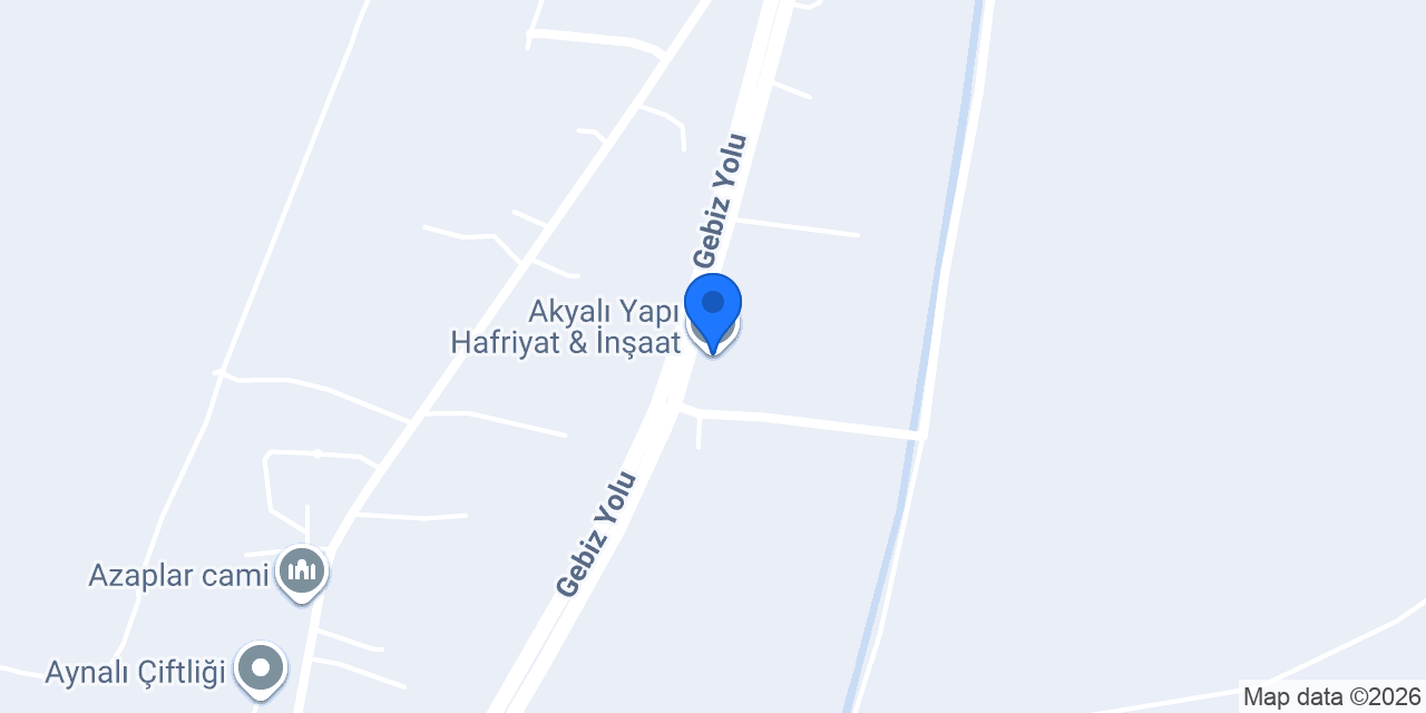 Akyalı Yapı Hafriyat & İnşaat konumu