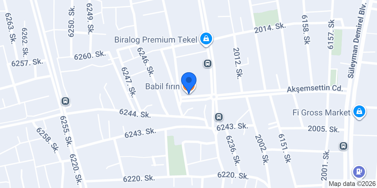 Babil fırın konumu