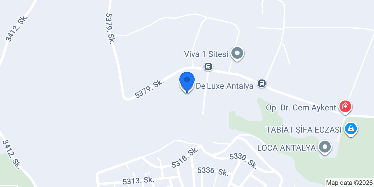 De'Luxe Antalya konumu