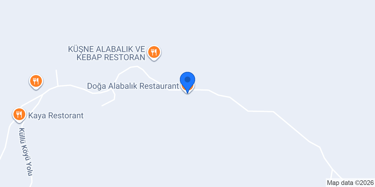 Doğa Alabalık Restaurant konumu