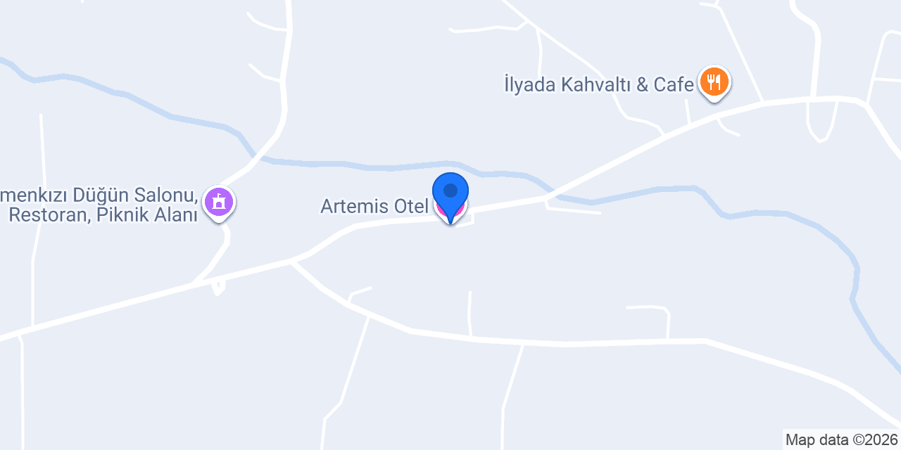Artemis Otel konumu