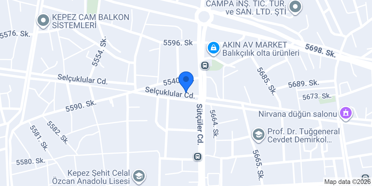 Turbo Mekanik Auto Service konumu