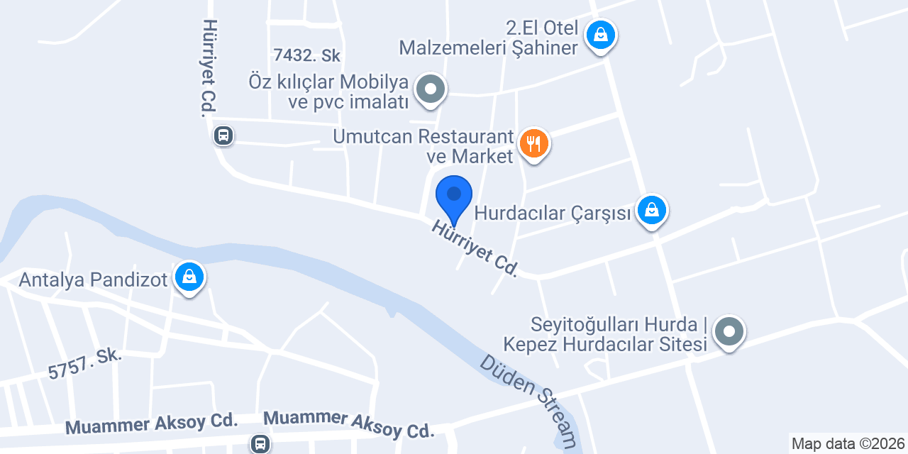 İNCİLER MOBİLYA konumu