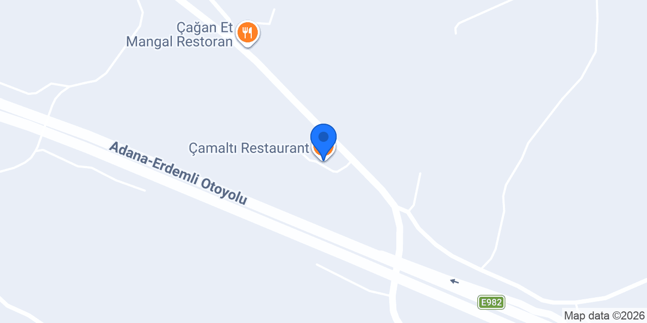 Çamaltı Restaurant konumu
