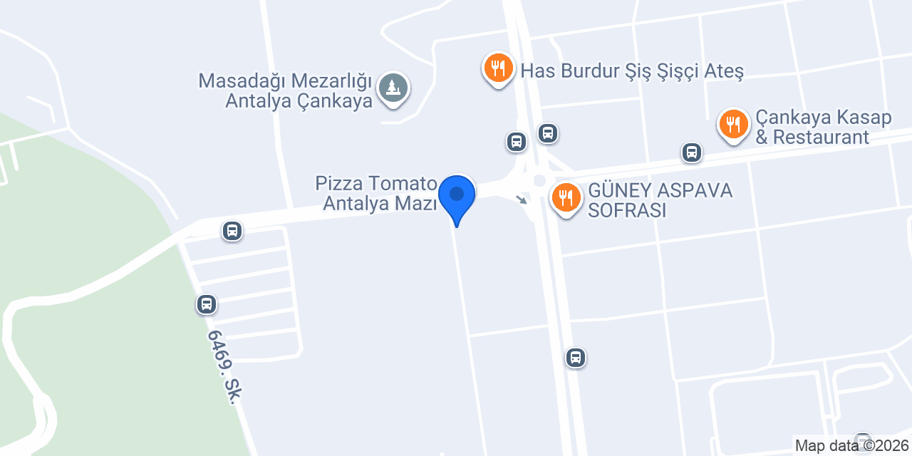Mazı ev yemekleri konumu