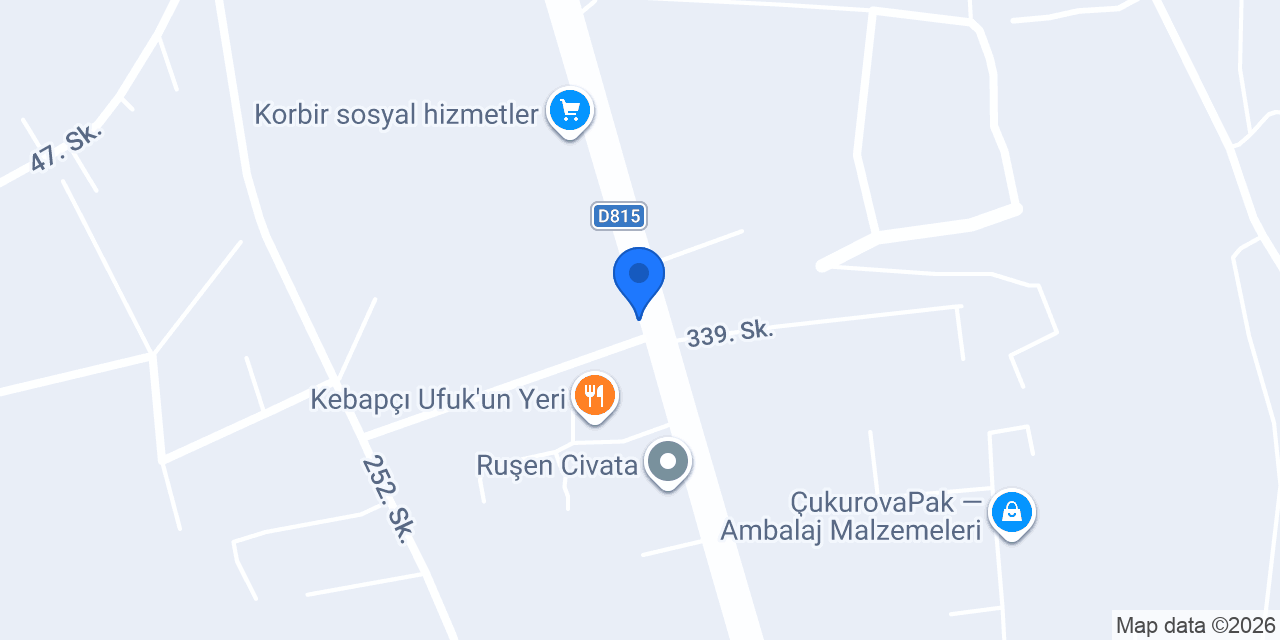 Çakıl Tel Çit Sistemleri konumu