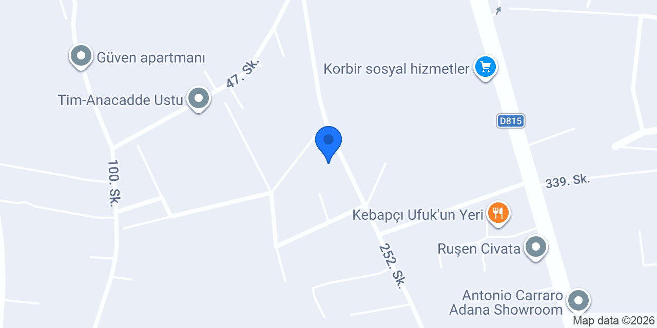 Salon kırık tarak konumu