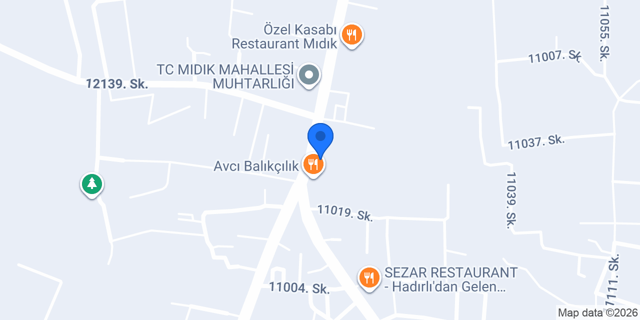 Hadırlı Et Dünyası konumu