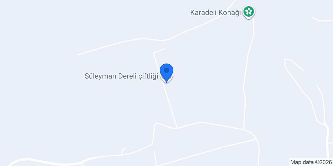 Süleyman Dereli çiftliği konumu