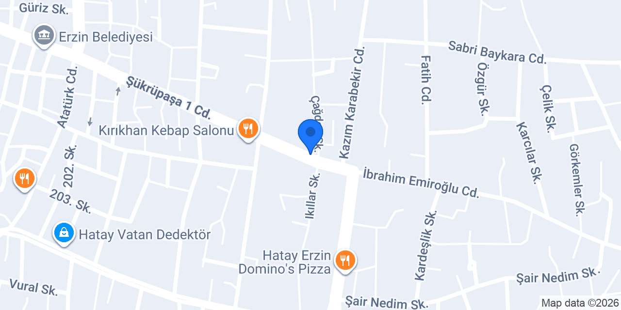 Arçelik-güven Ticaret konumu