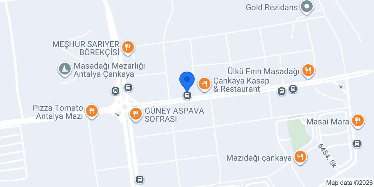 Masadağı Veteriner Kliniği konumu