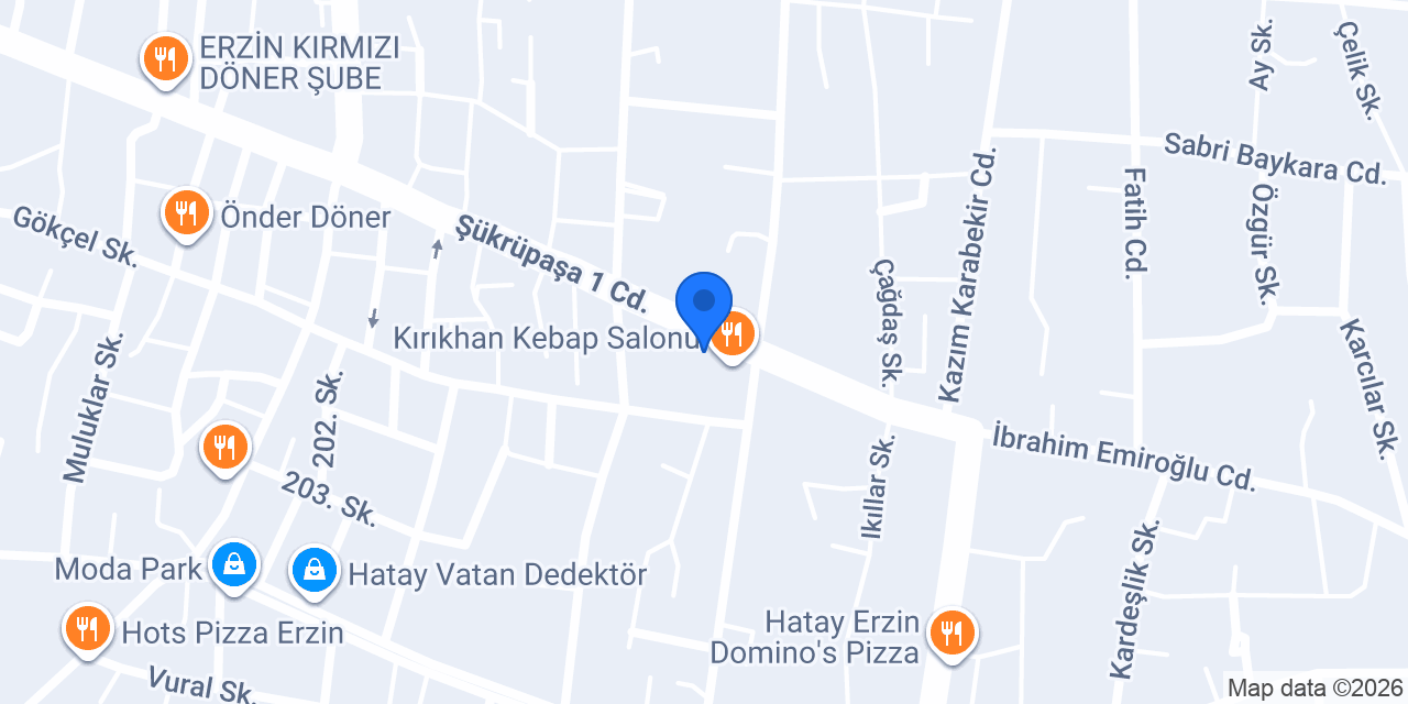 HİLMİLER LTD.ŞTİ. konumu