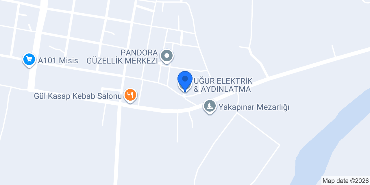 UĞUR ELEKTRİK & AYDINLATMA konumu