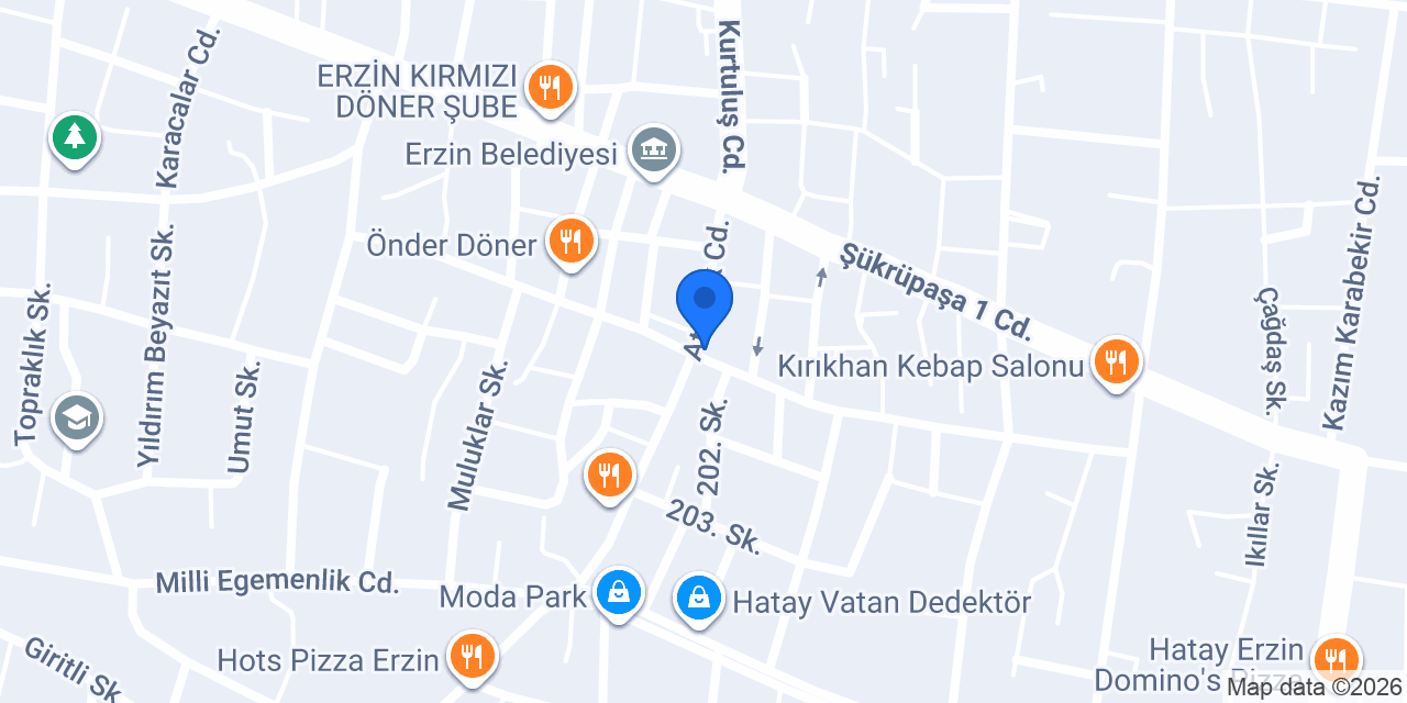 Erzin Sigorta konumu
