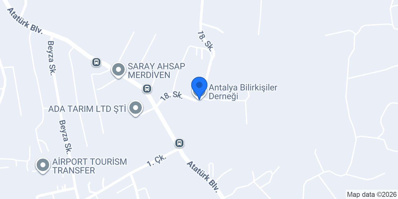 Antalya Bilirkişiler Derneği konumu