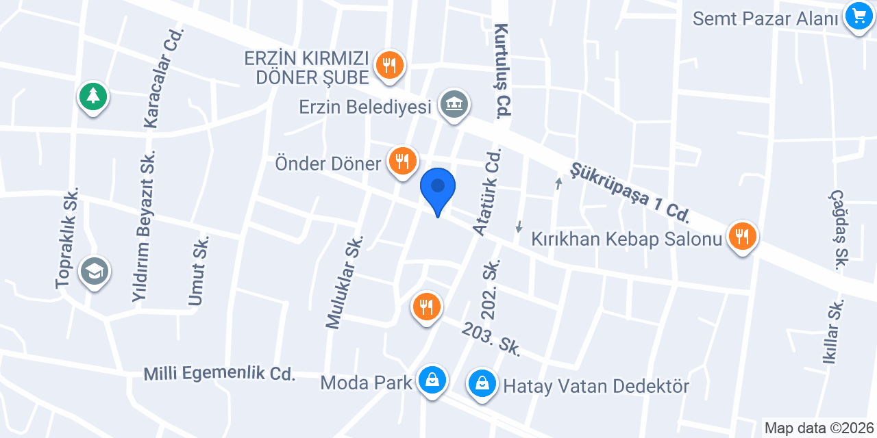 Erzin Emlak Ve Danışmanlık konumu