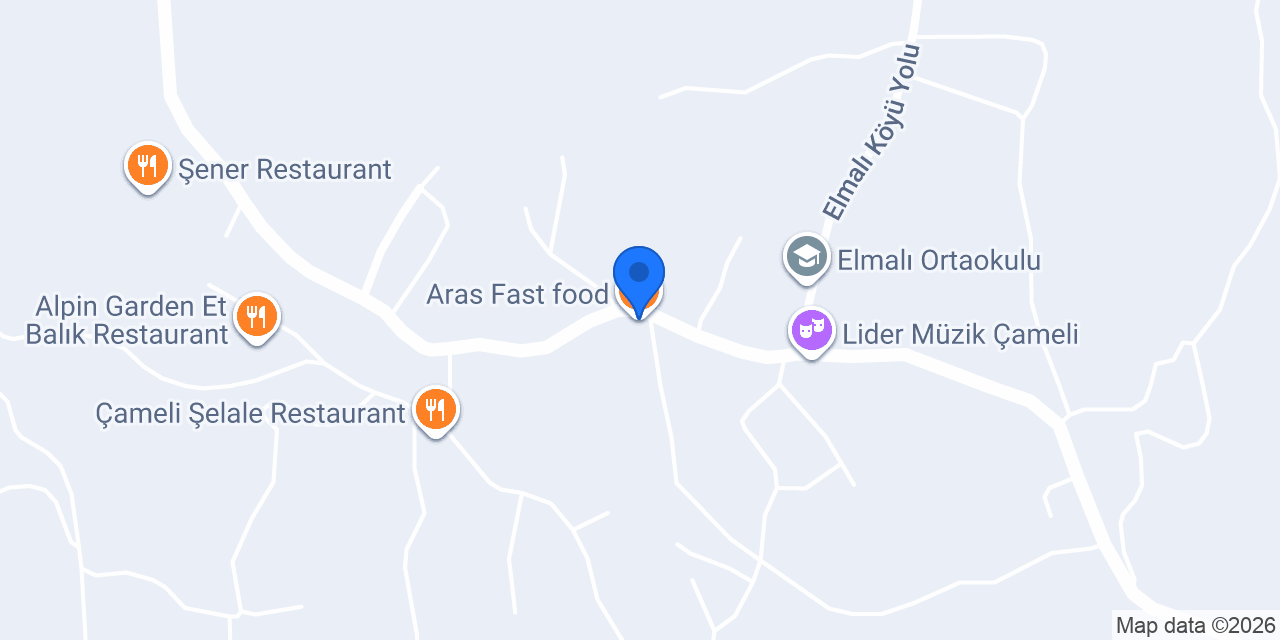 Aras Fast food konumu