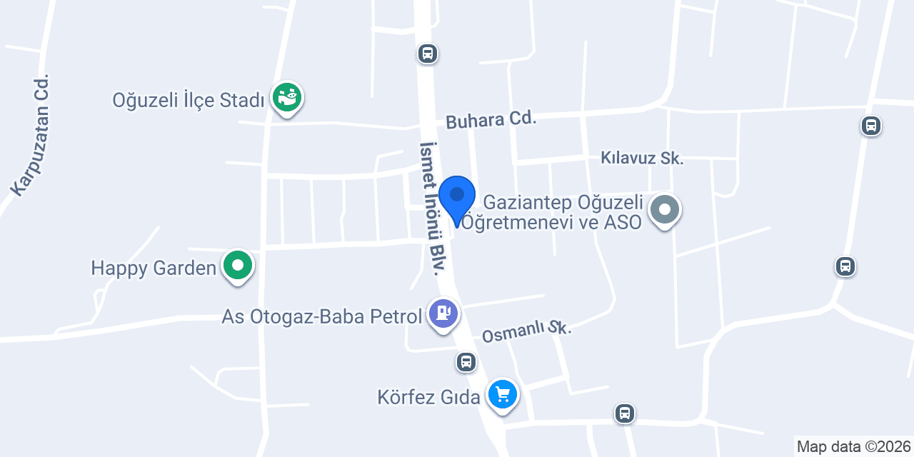 Petrol Ofisi konumu