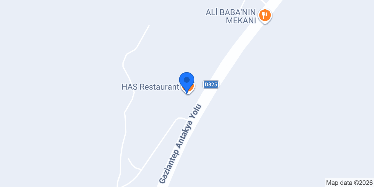 HAS Restaurant konumu