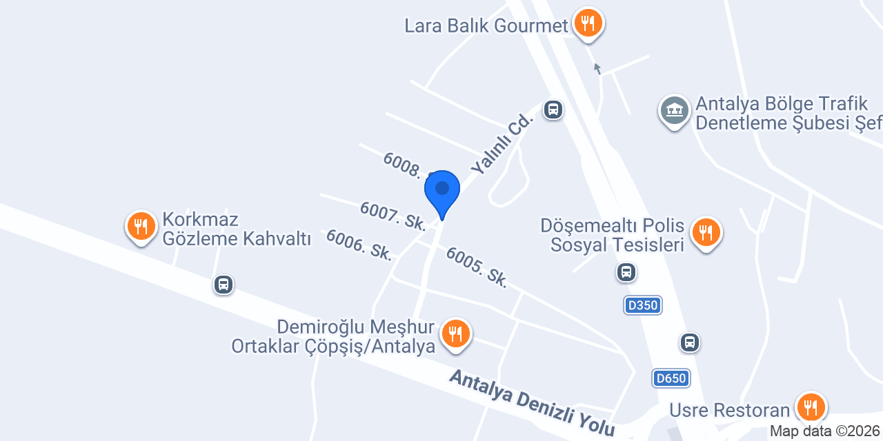 MERKE PALET konumu
