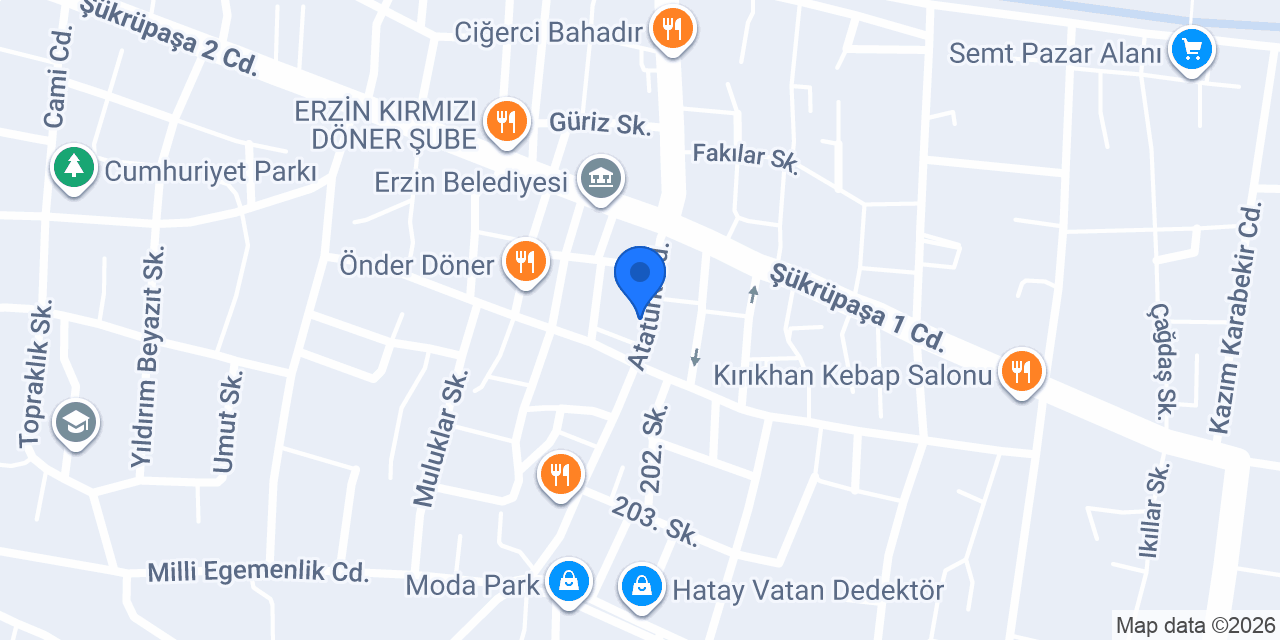 Gizli Bahçe Çiçek Dünyası konumu