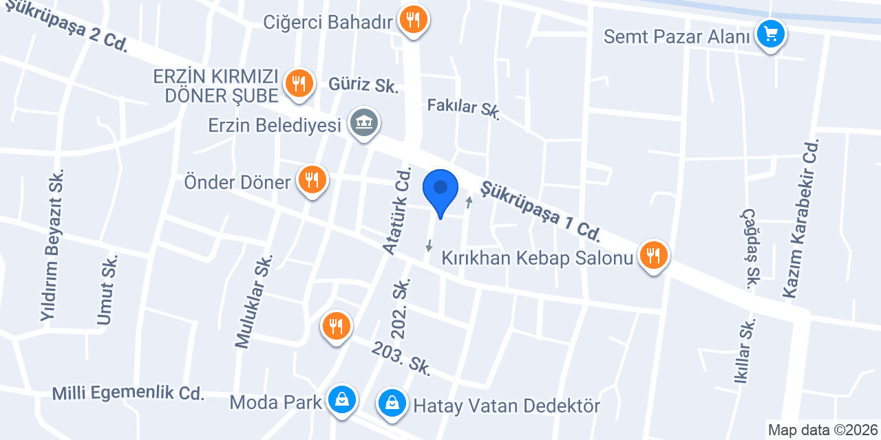 YAVUZ HOME konumu