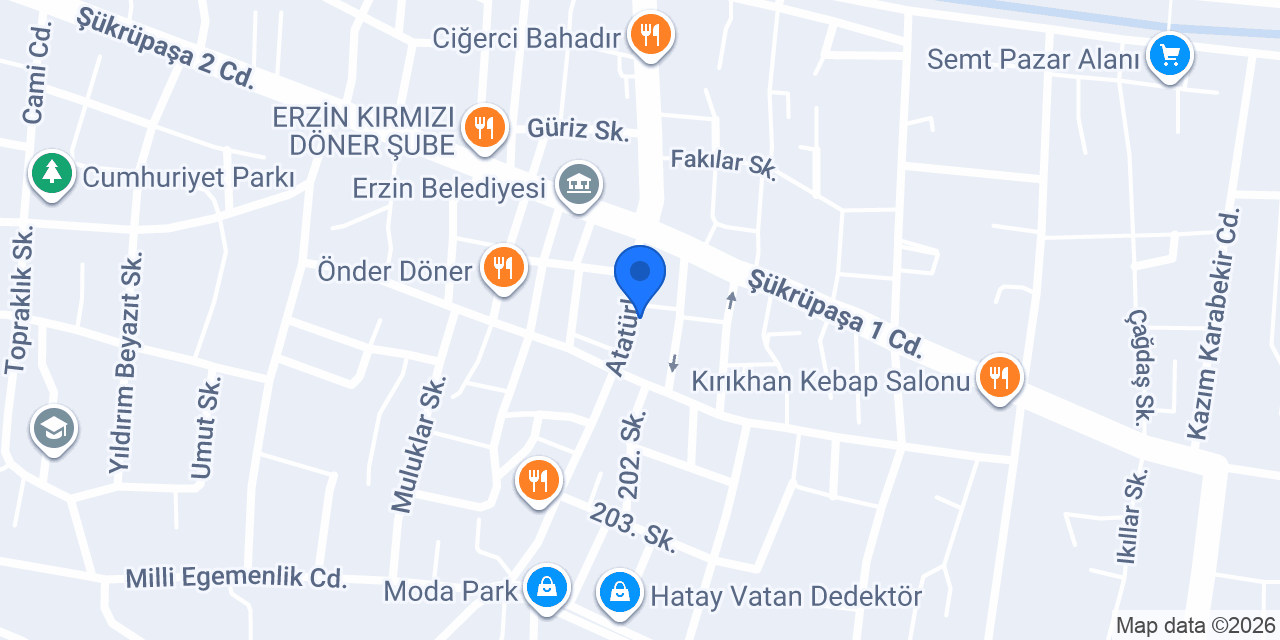 FSM Psikolojik Danışmanlık Merkezi konumu