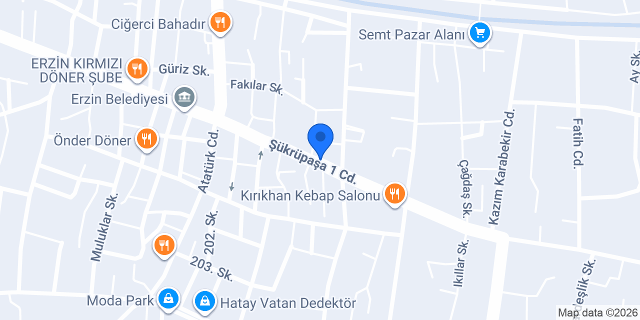 Özmen Emlak konumu