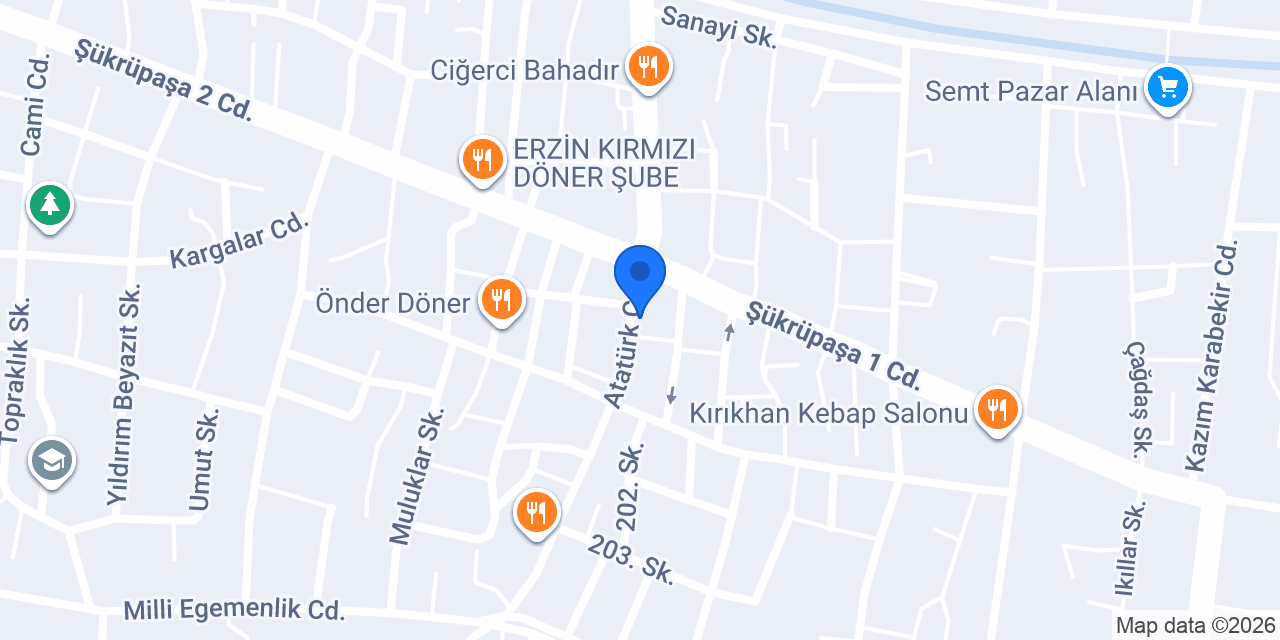 Ecz. Kasım Şimşek konumu